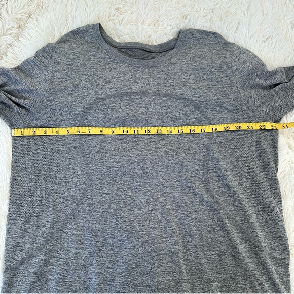 Lululemon Swiftly Tech Men’s Gray Long Sleeve Shirt Size: XXL - Picture 4 of 6